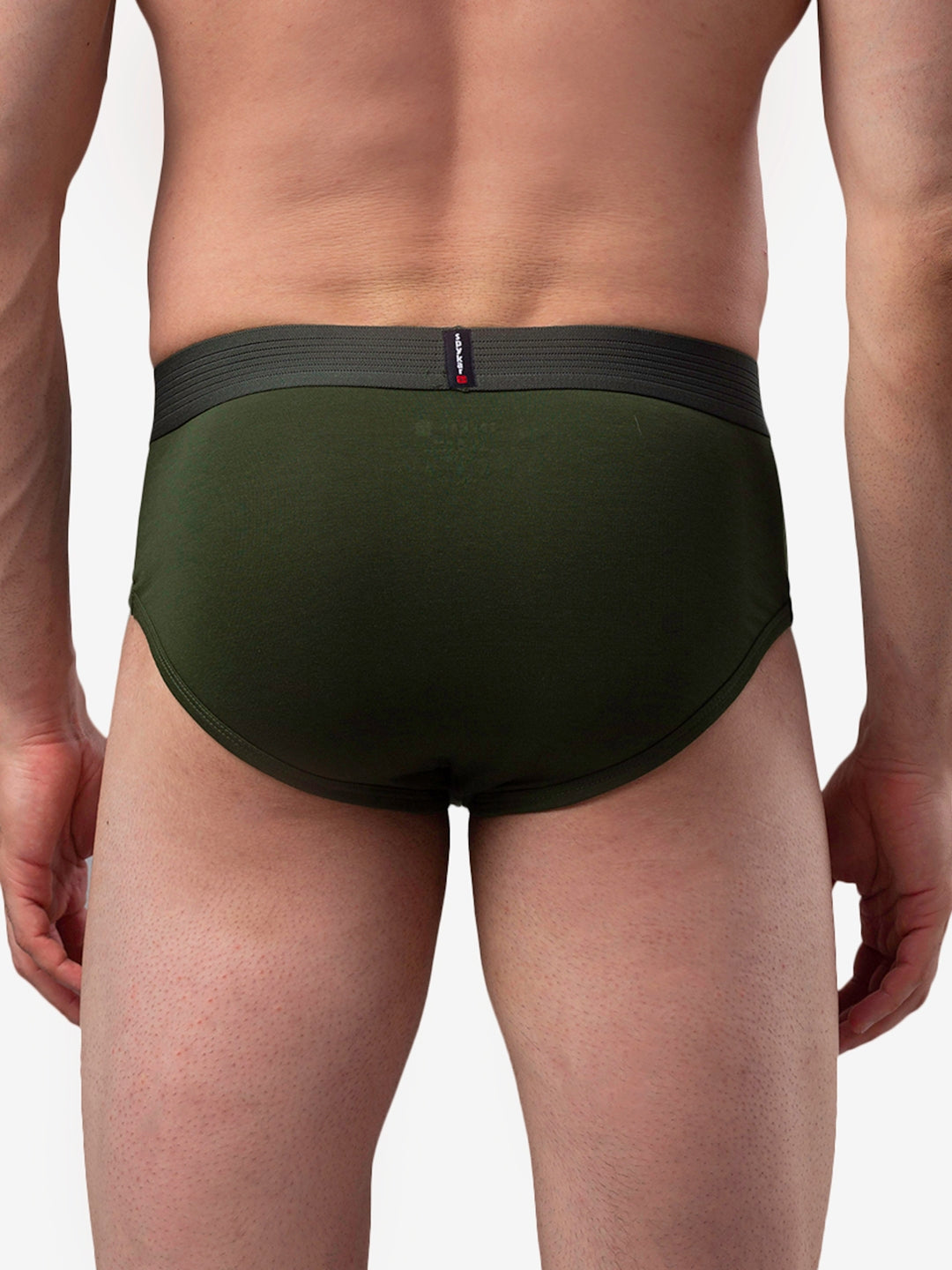 Men Premium Cotton Blend Brief (Pack of 2)- UnderJeans by Spykar