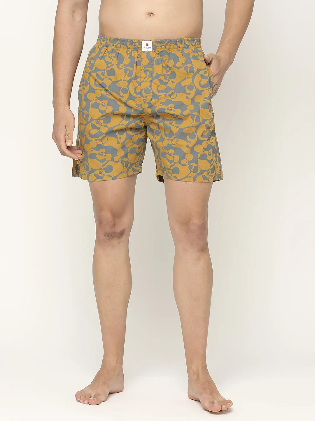 Banana Print Boxer Shorts - Printed Boxers for Men