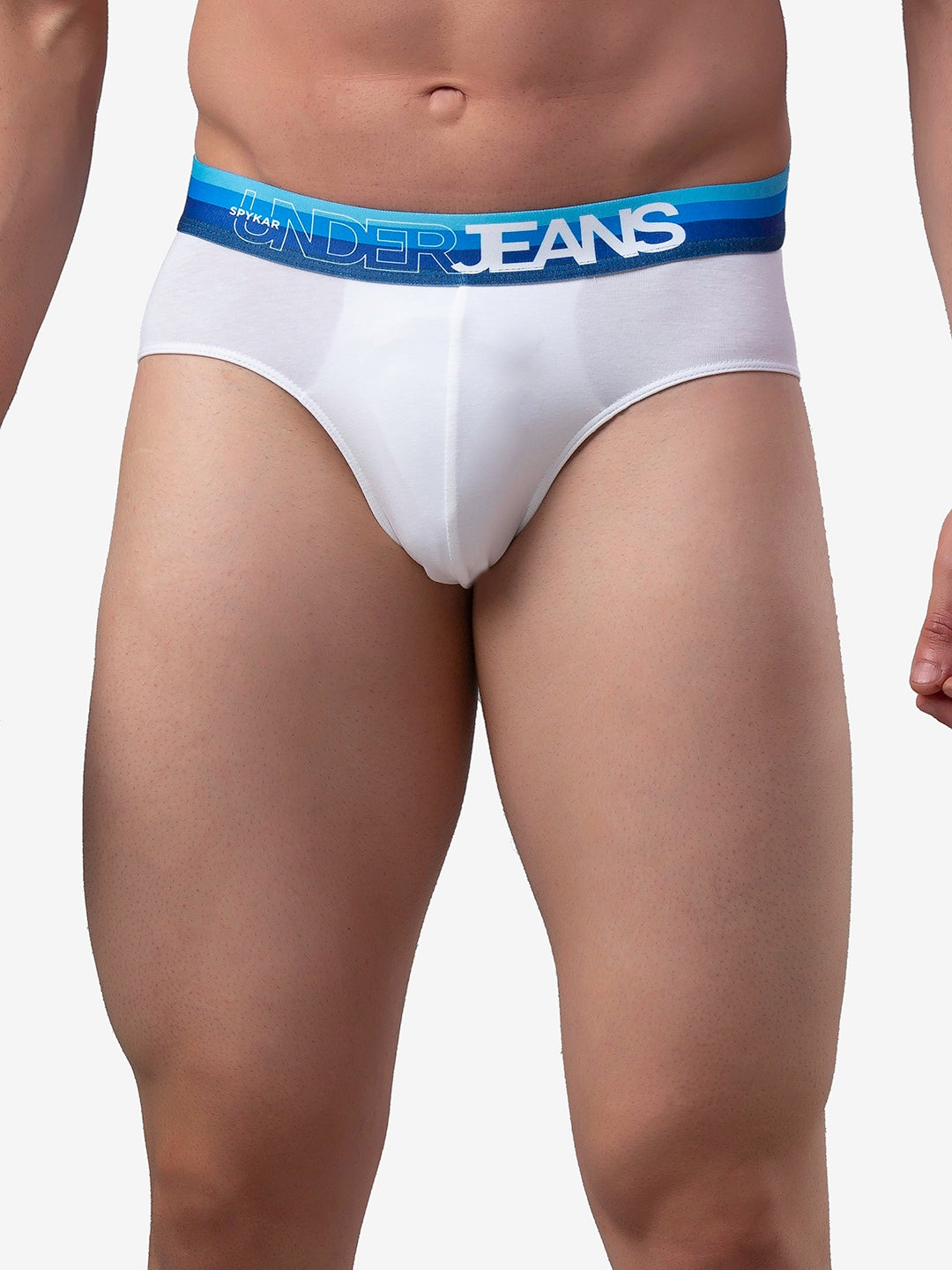 Men Premium Cotton Blend Brief Pack Of 1- Underjeans By Spykar