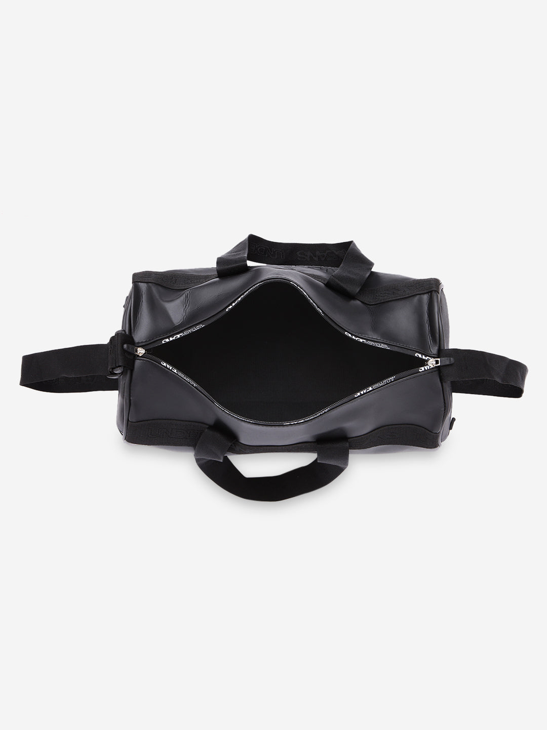 Black Duffle - Gym Bag- UnderJeans By Spykar