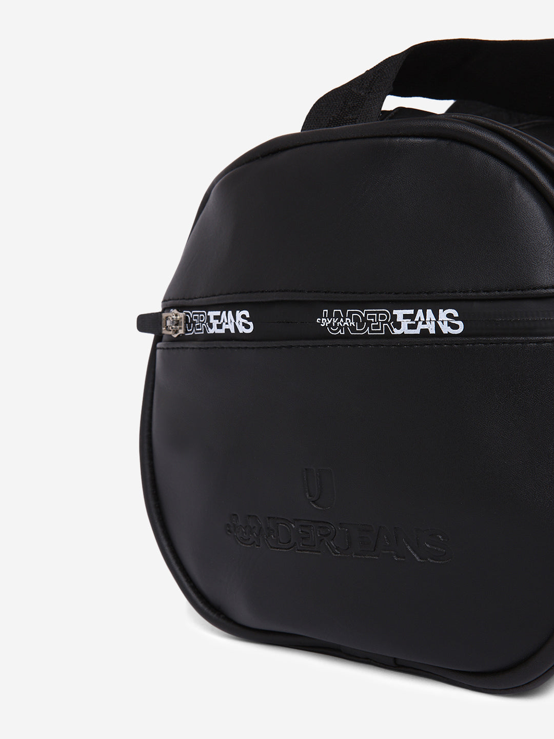 Black Duffle - Gym Bag- UnderJeans By Spykar