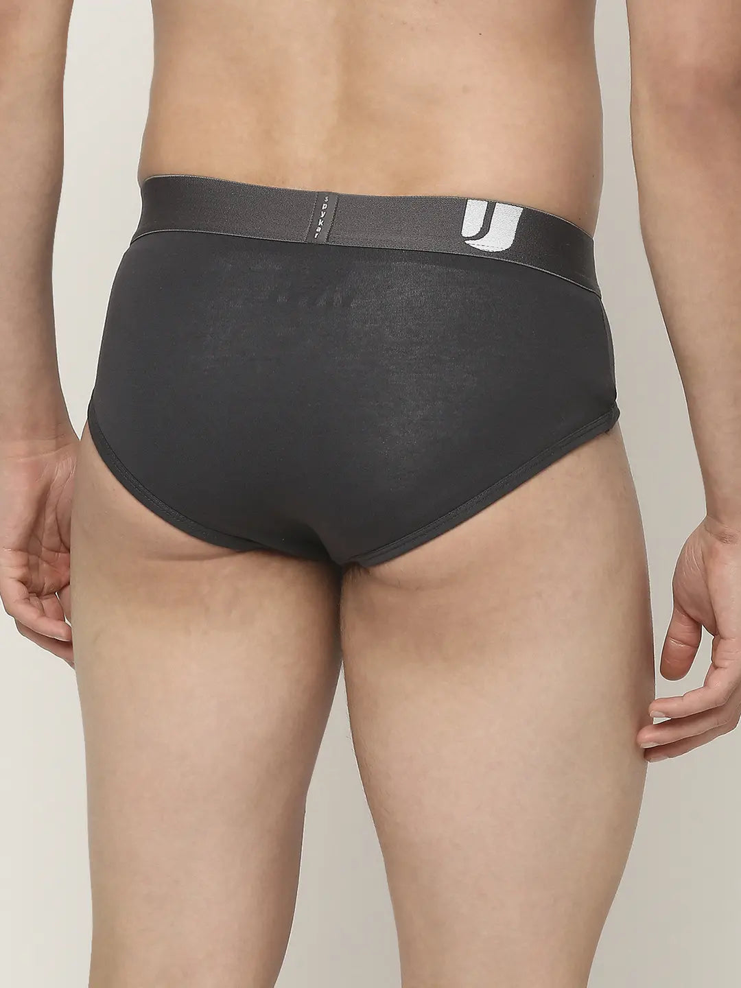 Men Premium Assorted Cotton Blend Printed Brief - Pack Of 3- Underjeans by Spykar