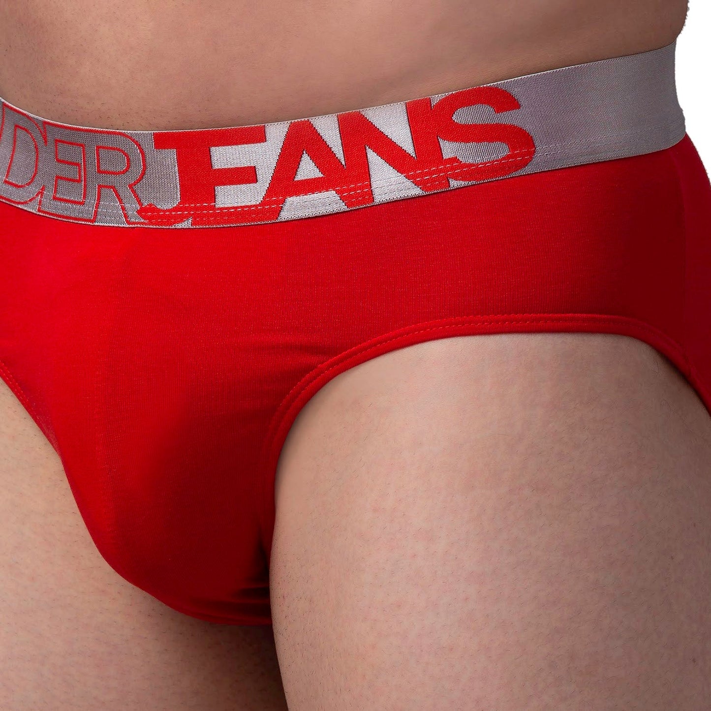 Men Premium Cotton Blend Brief (Pack of 2)- UnderJeans by Spykar