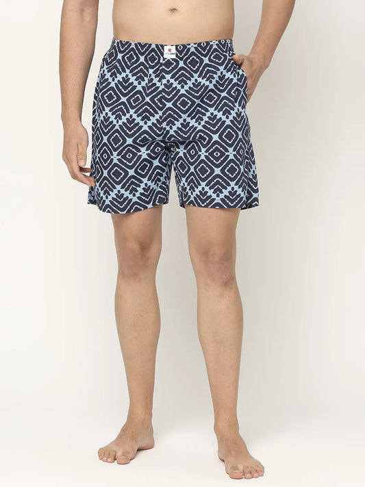 Underjeans By Spykar Men Premium Printed Cotton Boxer