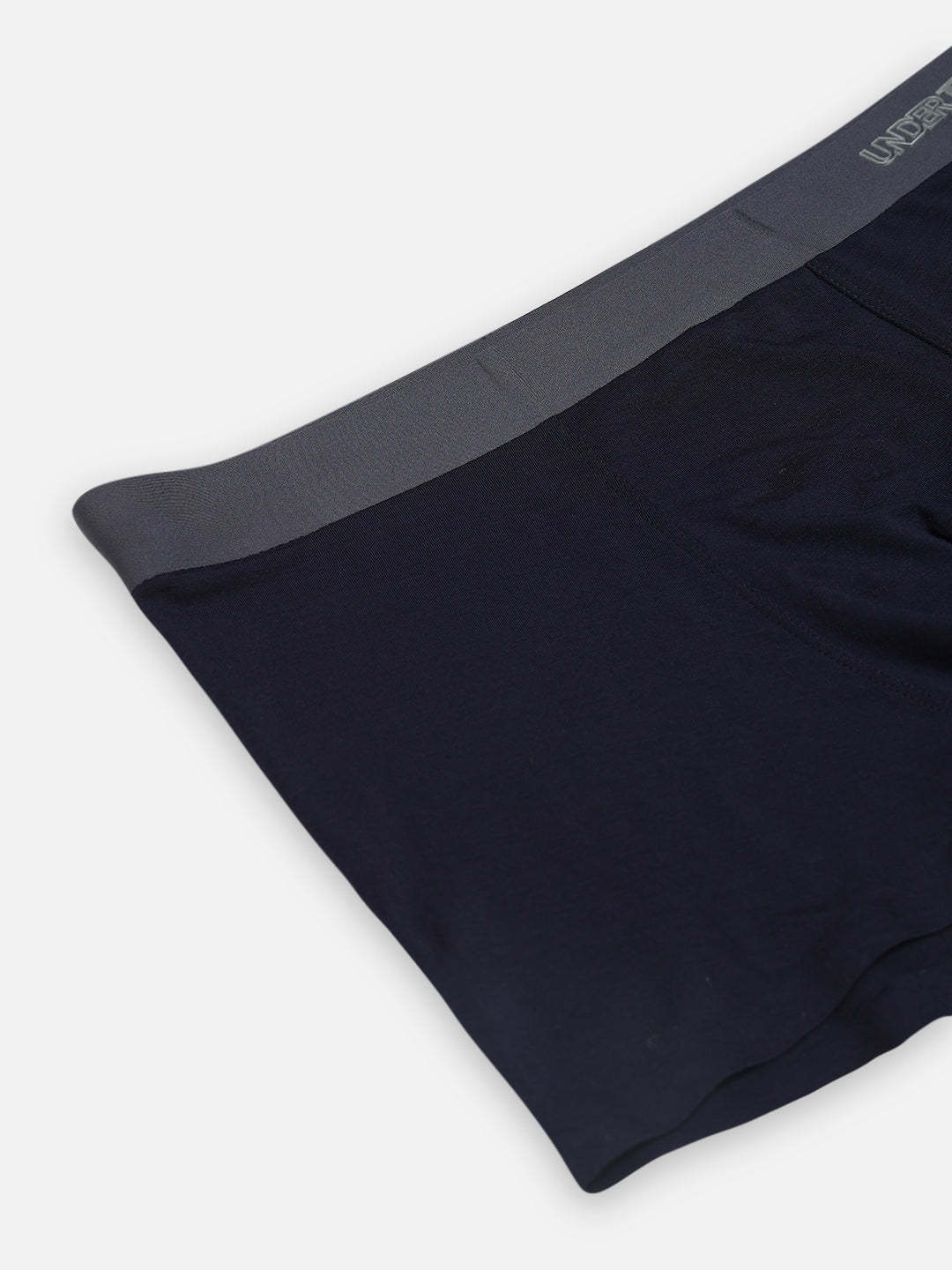 Underjeans by Spykar Men Super Premium Bonded Elastic Navy Trunk
