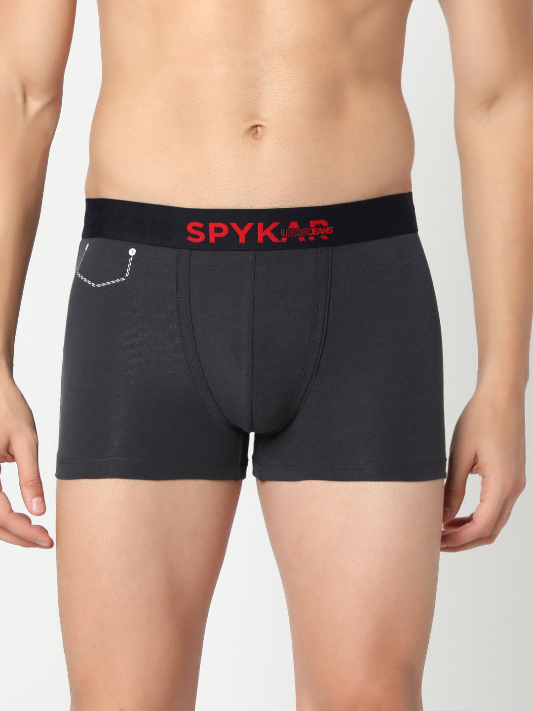 Underjeans by Spykar Men Premium Assorted Cotton Blend Brief (Pack of 2)
