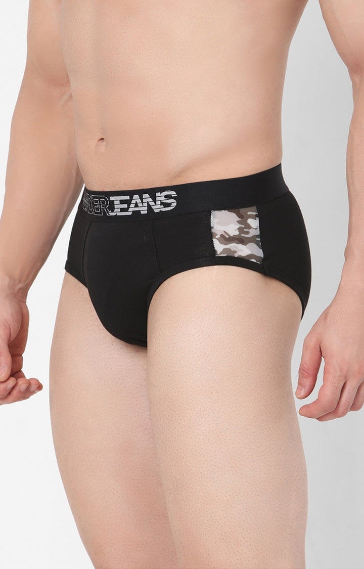 Men Premium Cotton Blend Brief (Pack of 2)- UnderJeans by Spykar