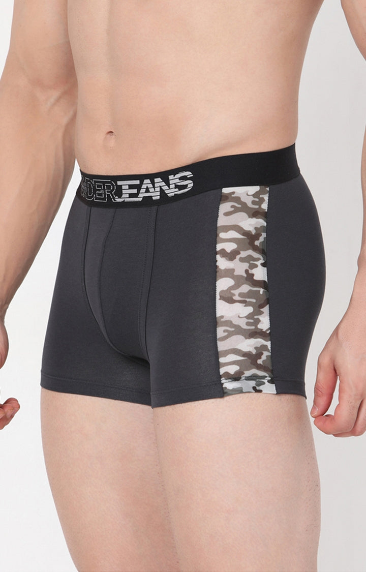 Men Premium Cotton Blend Trunk Pack of 1- UnderJeans by Spykar