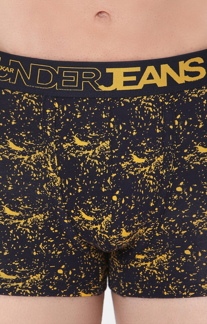 Men Premium Cotton Blend Trunk Pack of 1- UnderJeans by Spykar
