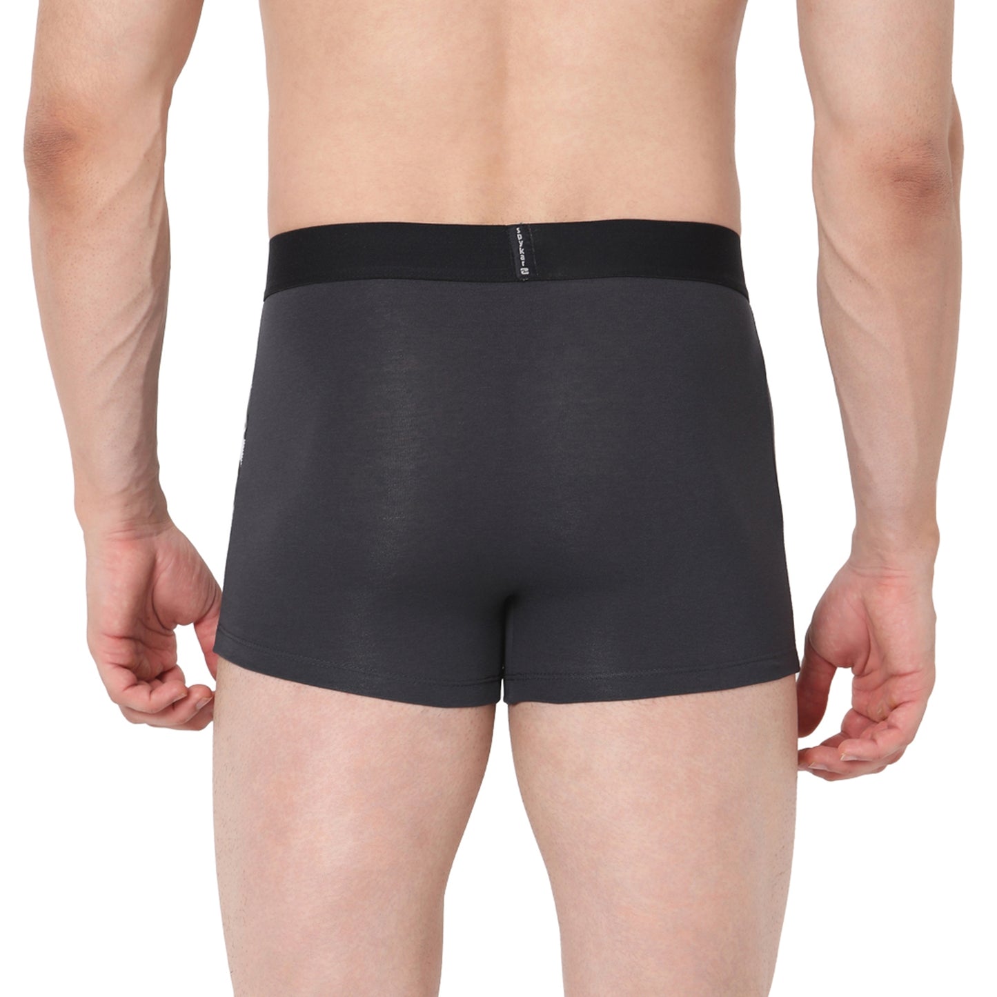 Men Premium Cotton Blend Trunk Pack of 2- UnderJeans by Spykar