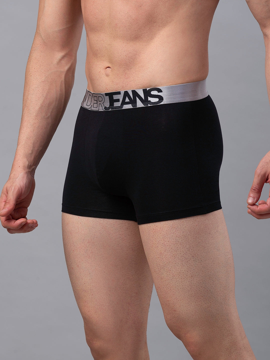 Men Premium Cotton Blend Trunk Pack of 2- UnderJeans by Spykar