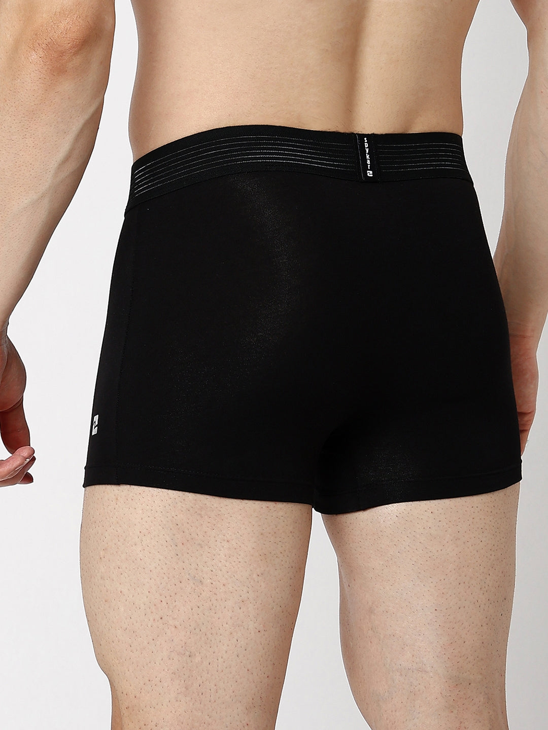Men Premium Cotton Blend Trunk Pack of 2- UnderJeans by Spykar
