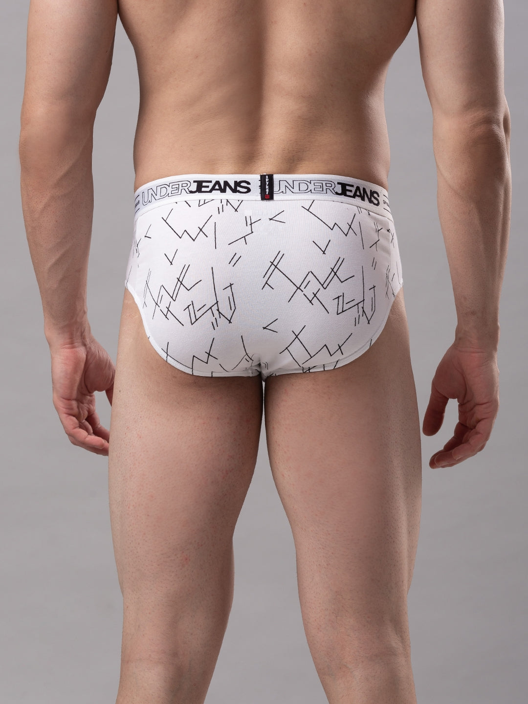 Men Premium Cotton Blend Brief Pack of 1- UnderJeans by Spykar