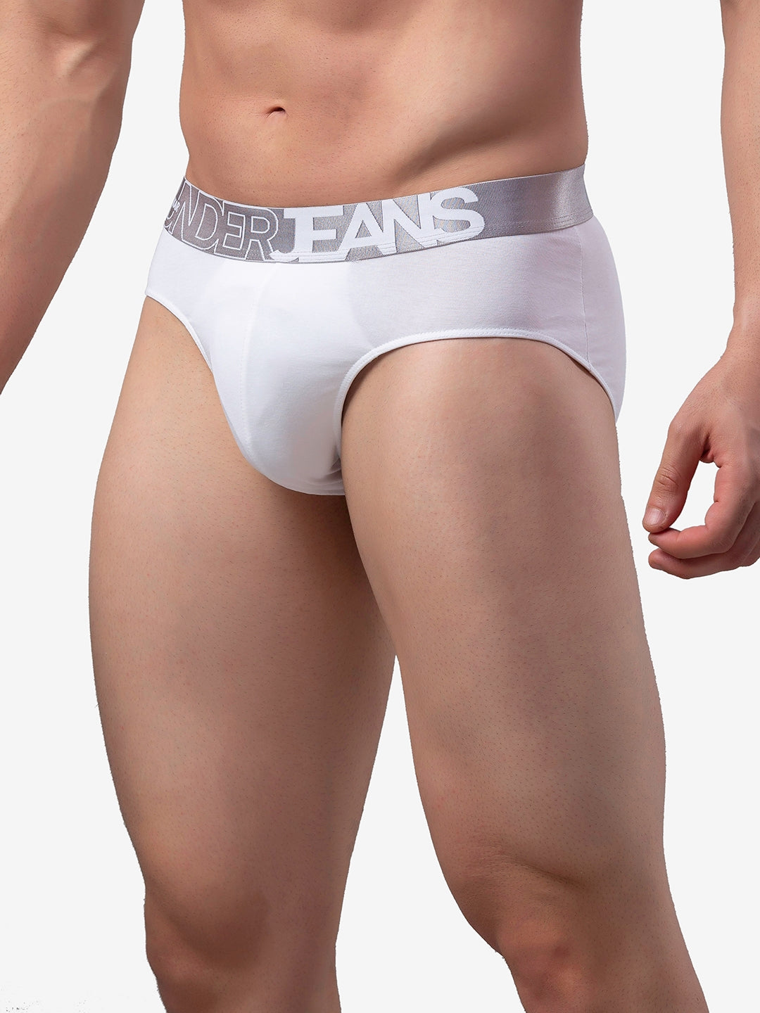 Men Premium Cotton Blend Brief (Pack of 1)- UnderJeans by Spykar