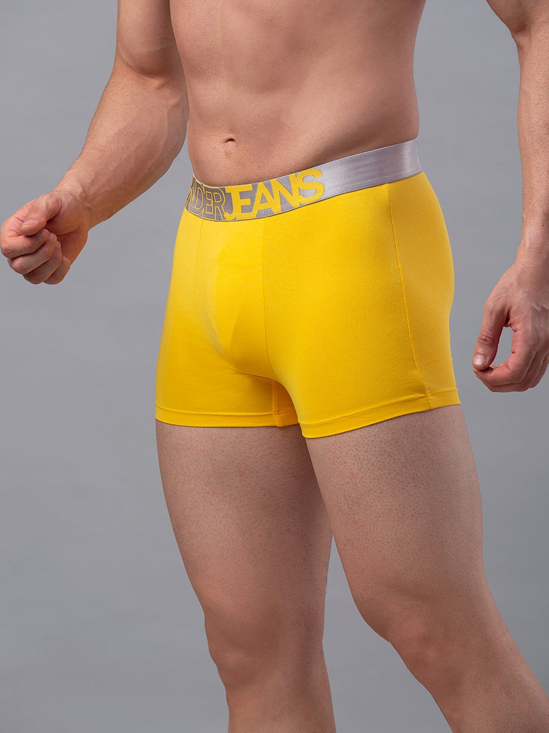 Men Premium Cotton Blend Trunk Pack of 2- UnderJeans by Spykar