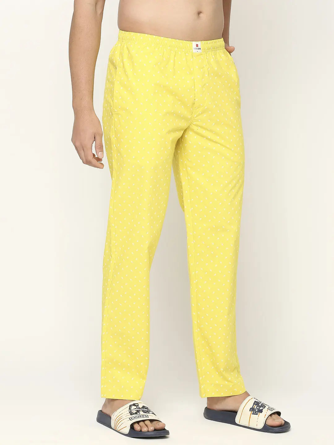 Cotton night pants for gents sale