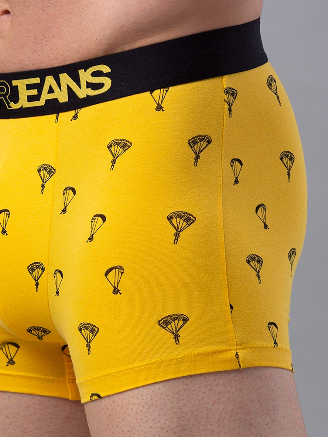 Men Premium Cotton Blend Trunk Pack of 1- UnderJeans by Spykar