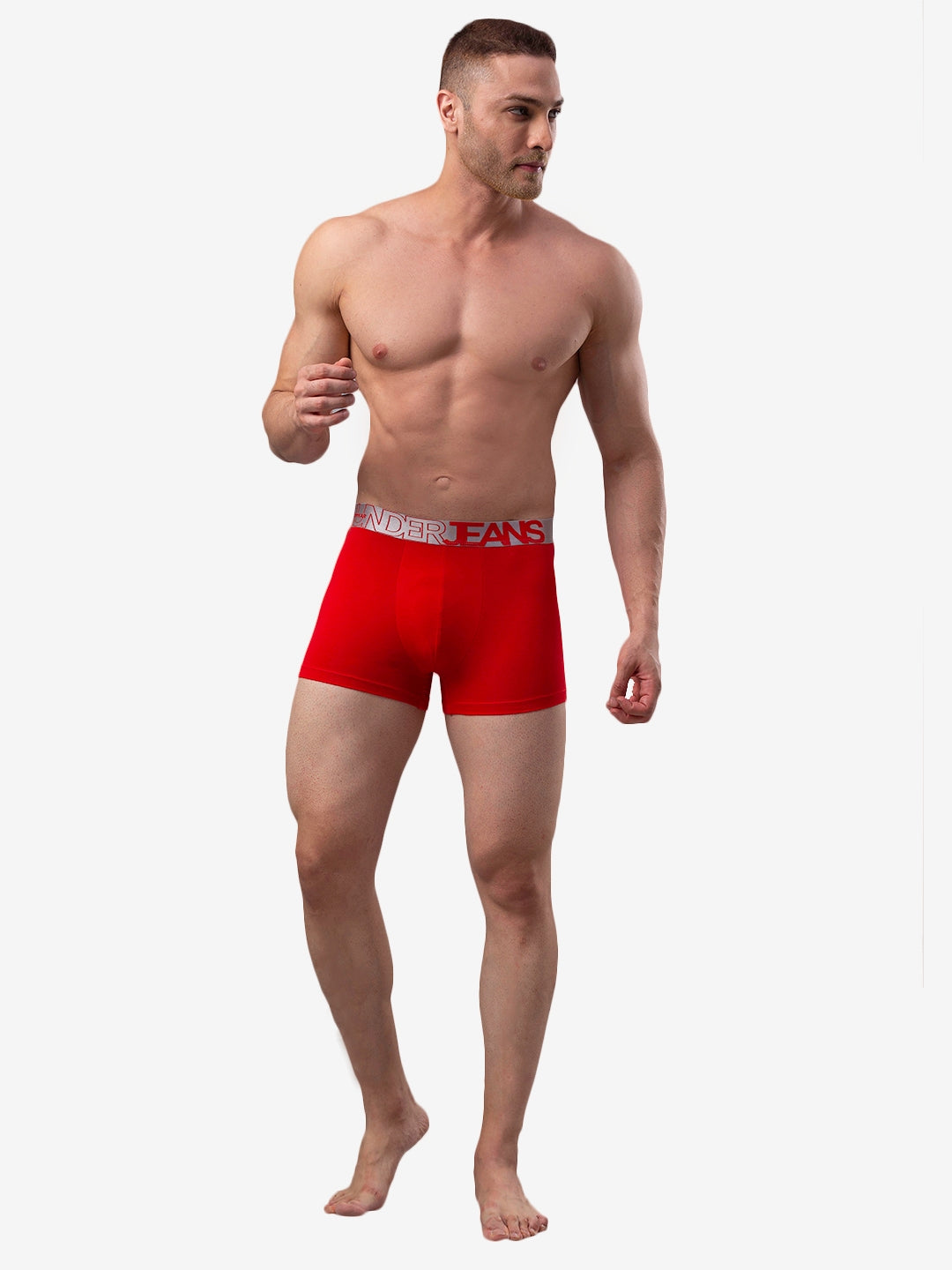Men Premium Cotton Blend Trunk Pack Of 1- Underjeans By Spykar