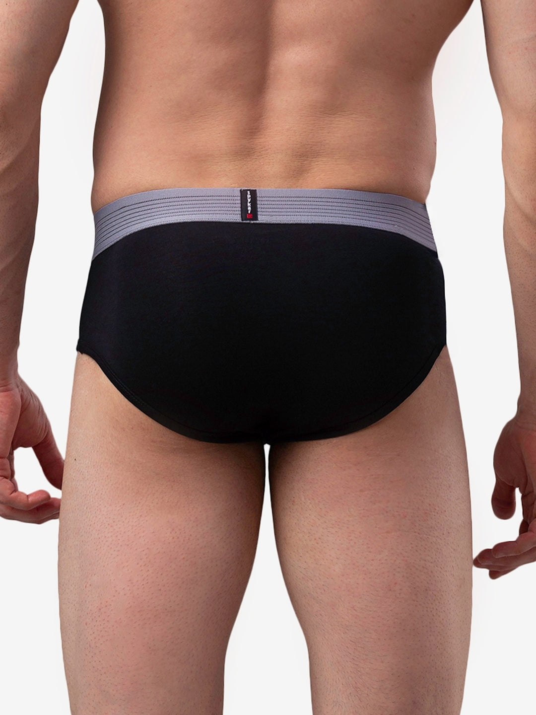 Men Premium Cotton Blend Brief (Pack of 2)- UnderJeans by Spykar