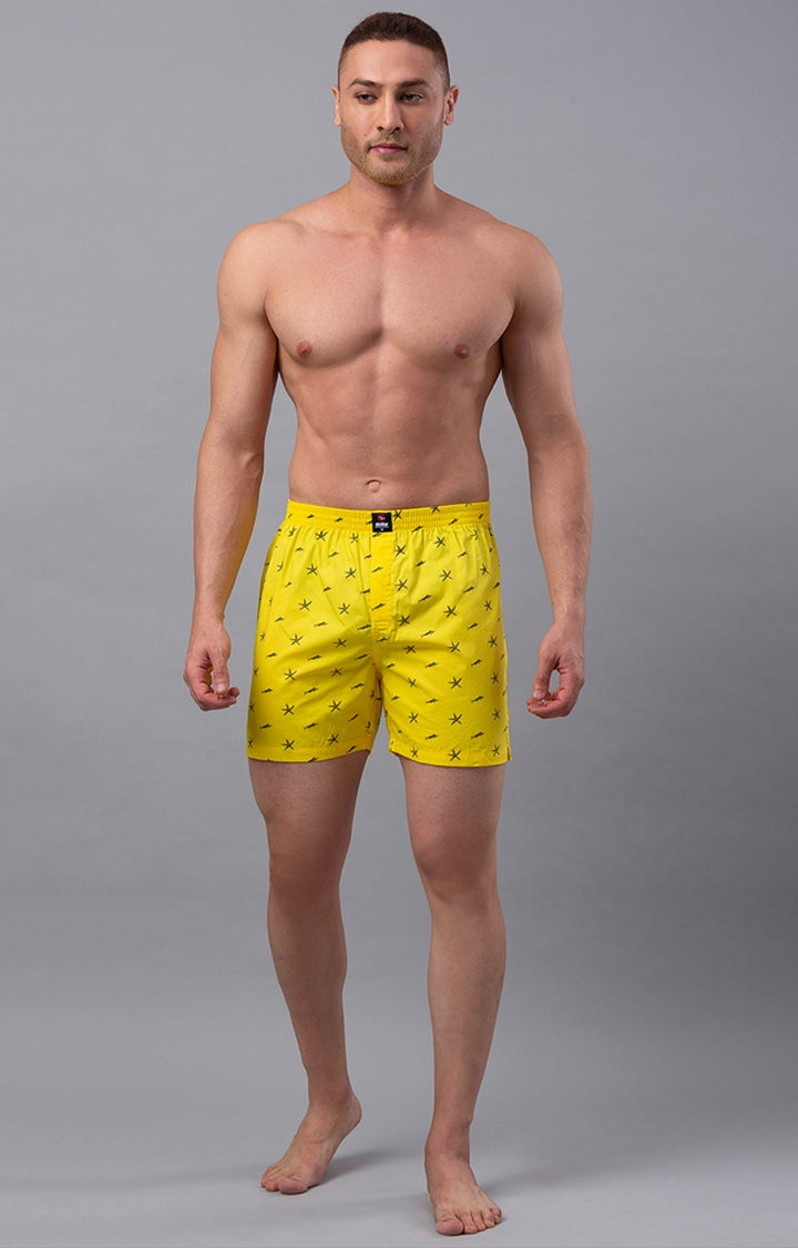 Men Premium Cotton Boxers- UnderJeans by Spykar