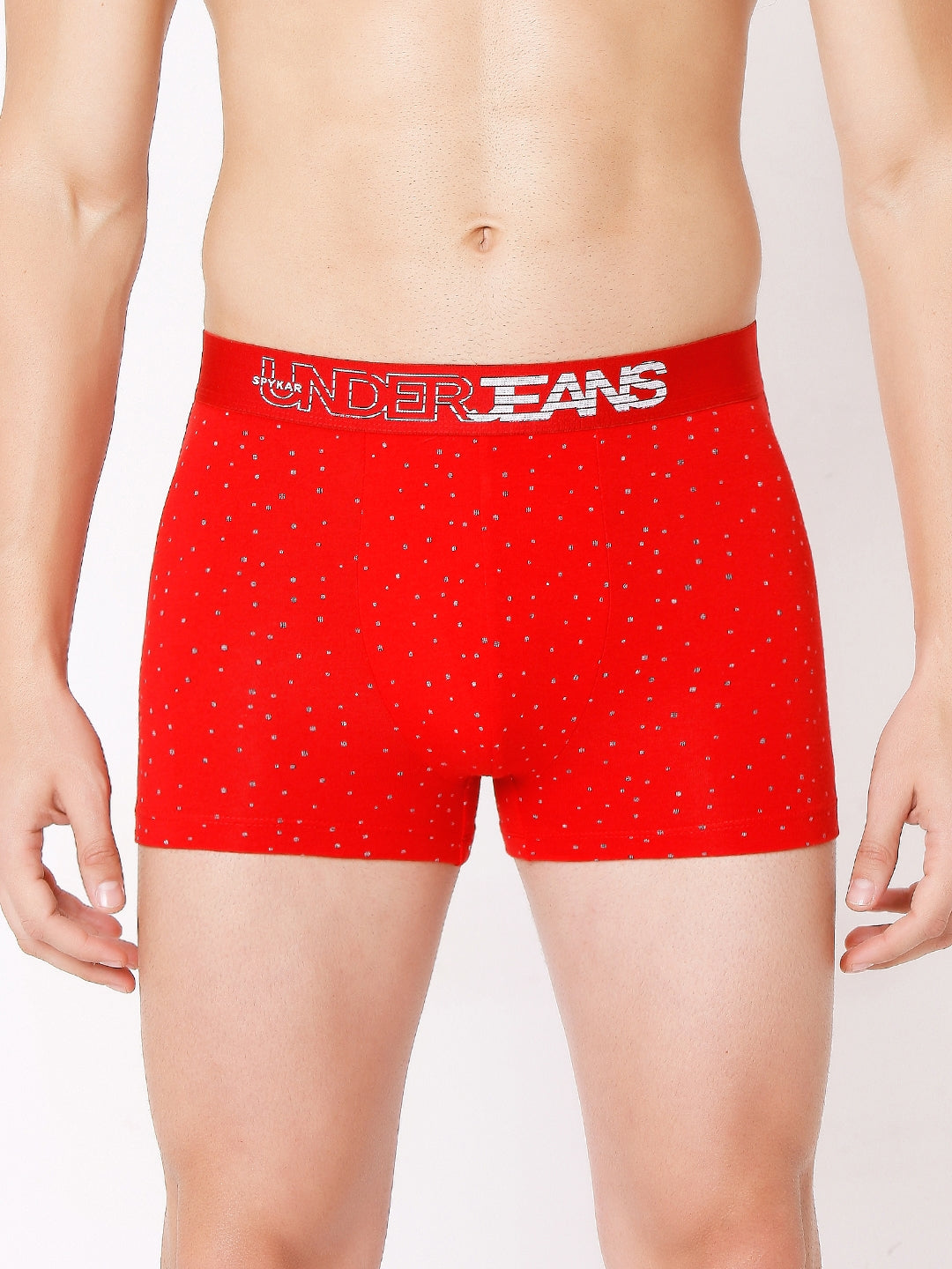 Men Premium Cotton Blend Trunk Pack of 2- UnderJeans by Spykar