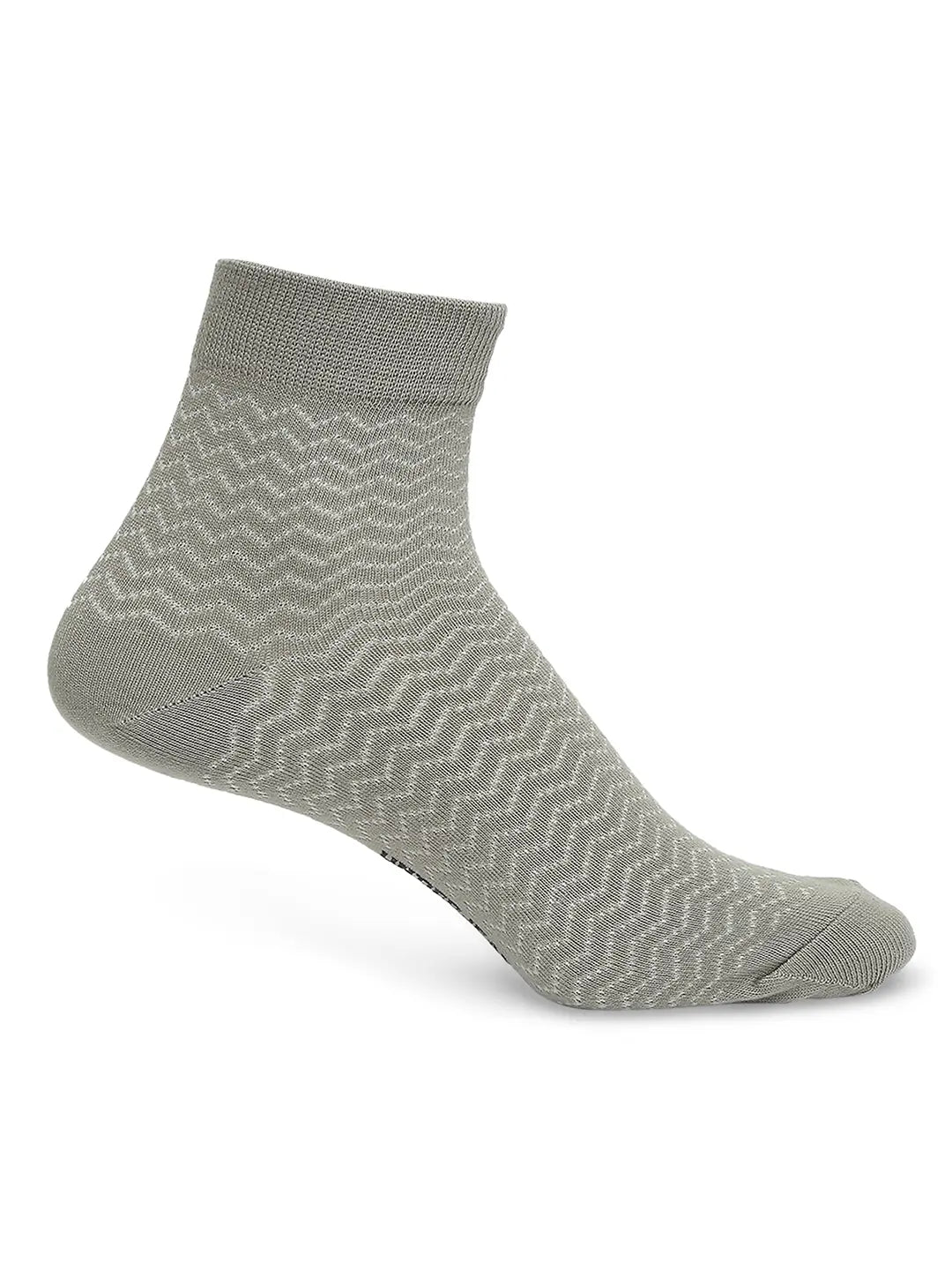 Men Premium Navy & Khaki Ankle Length Socks - Pack Of 2- Underjeans by Spykar