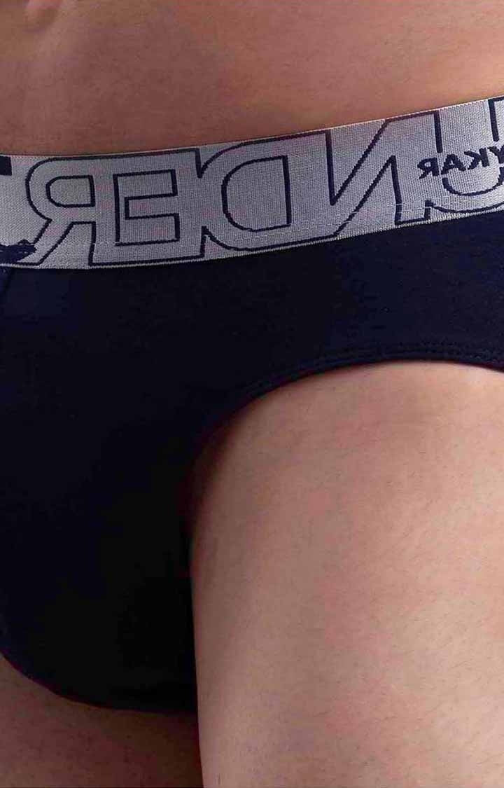 Men Premium Cotton Blend Brief Pack of 1- UnderJeans by Spykar