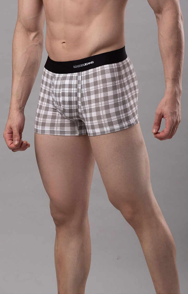 Underjeans by Spykar Men Premium White Cotton Trunk