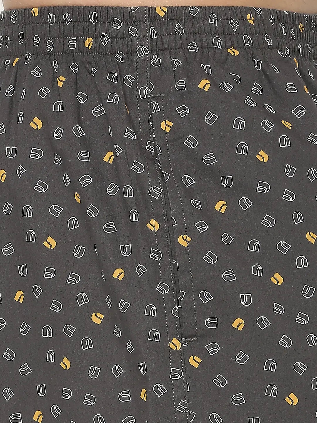 Underjeans By Spykar Men Premium Printed Cotton Boxer