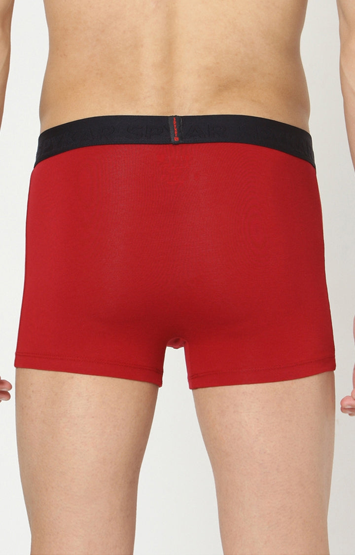 Men Premium Cotton Blend Trunk Pack of 1- UnderJeans by Spykar