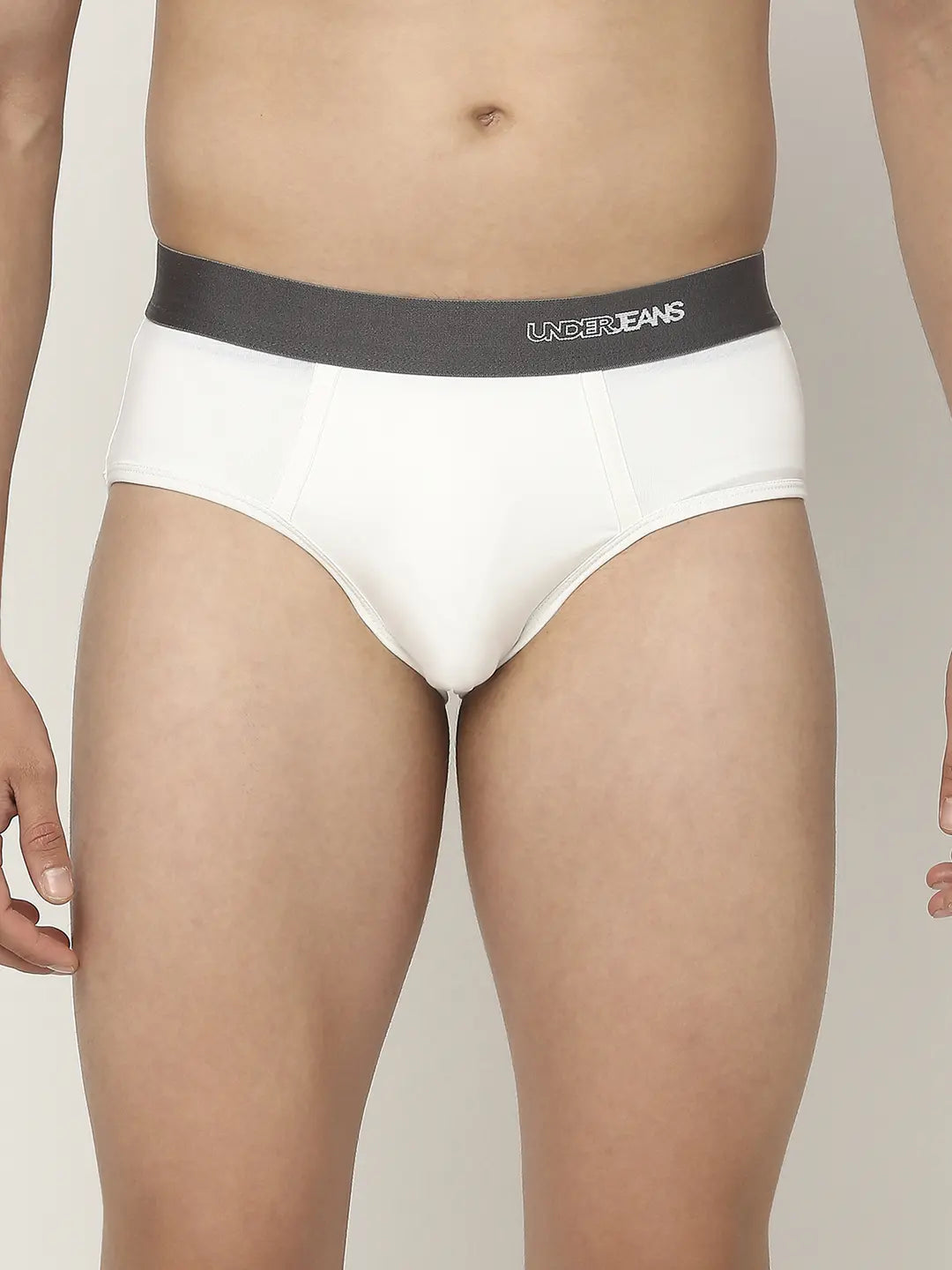 Men Premium Assorted Cotton Blend Printed Brief - Pack Of 3- Underjeans by Spykar