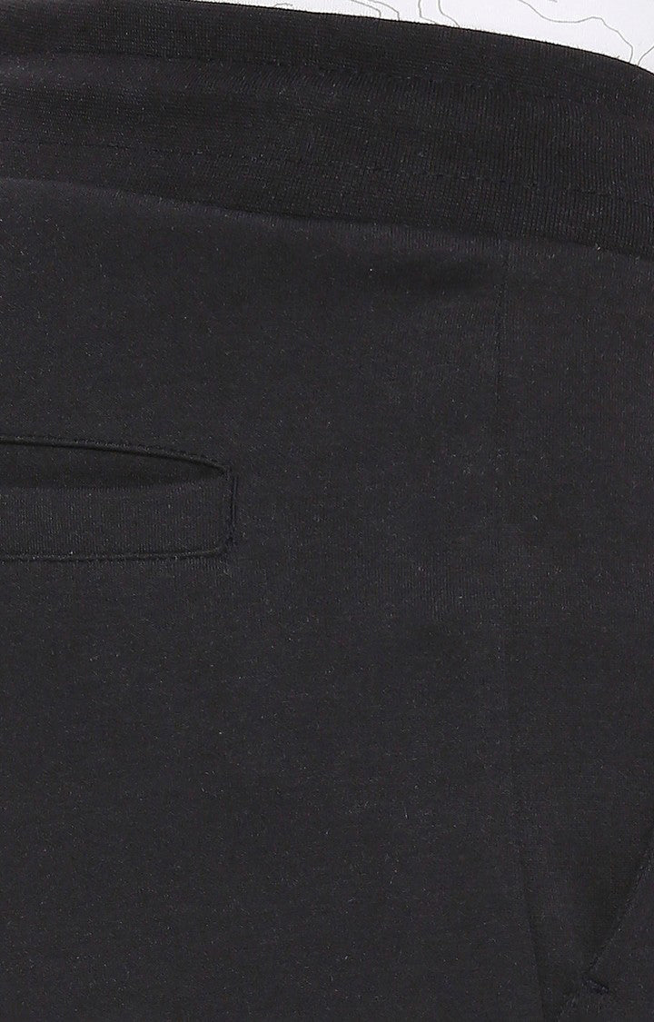 Men Premium Cotton Navy Trackpant-UnderJeans by Spykar