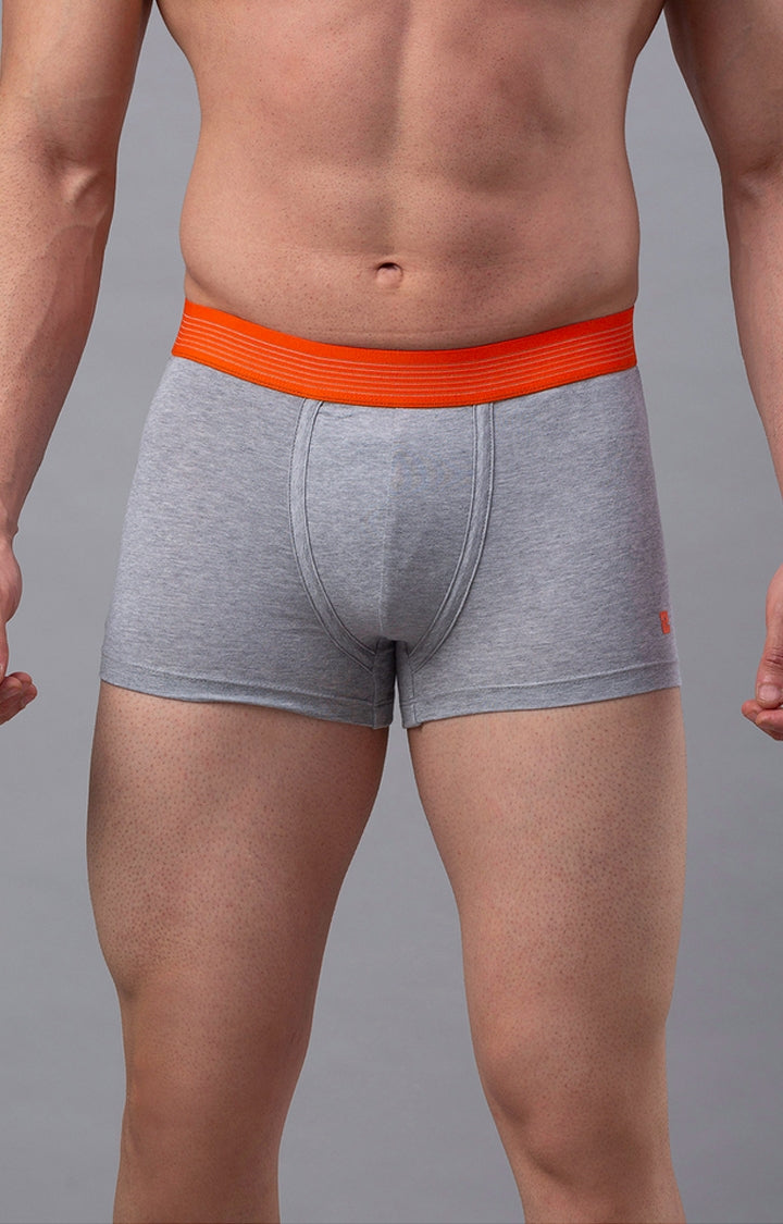 Men Premium Cotton Blend Trunk Pack of 1- UnderJeans by Spykar