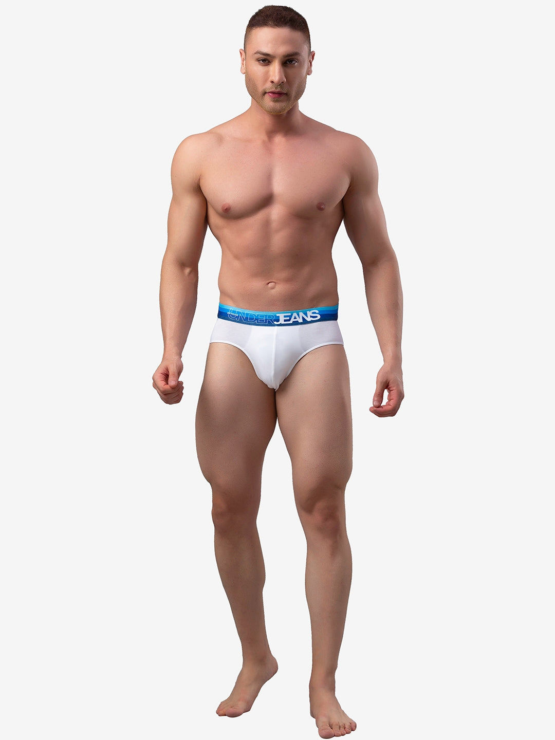 Men Premium Cotton Blend Brief Pack Of 1- Underjeans By Spykar