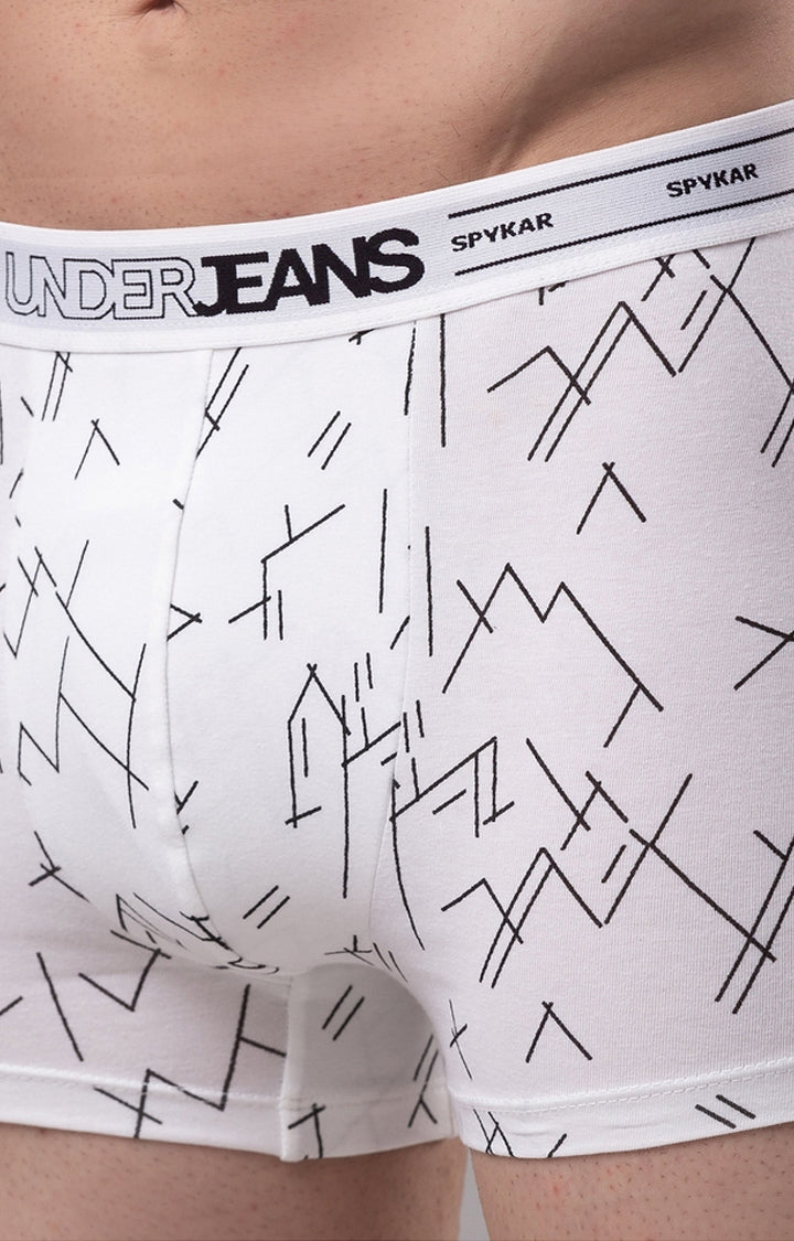 Men Premium Cotton Blend Trunk Pack of 2- UnderJeans by Spykar