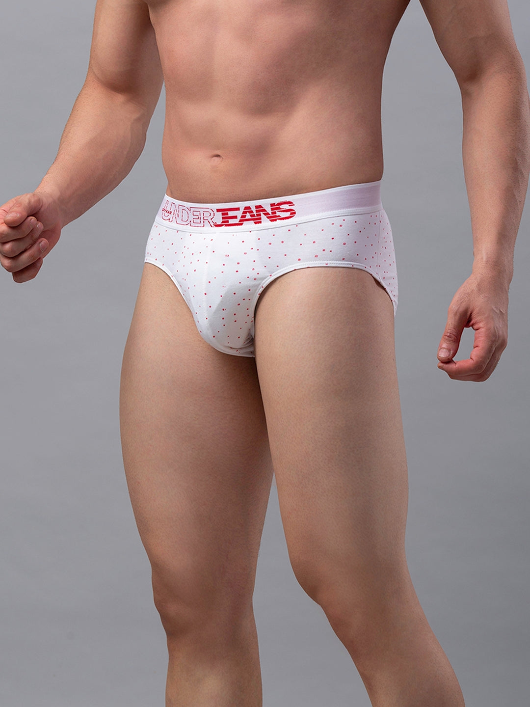 Men Premium Cotton Blend Brief Pack of 1- UnderJeans by Spykar