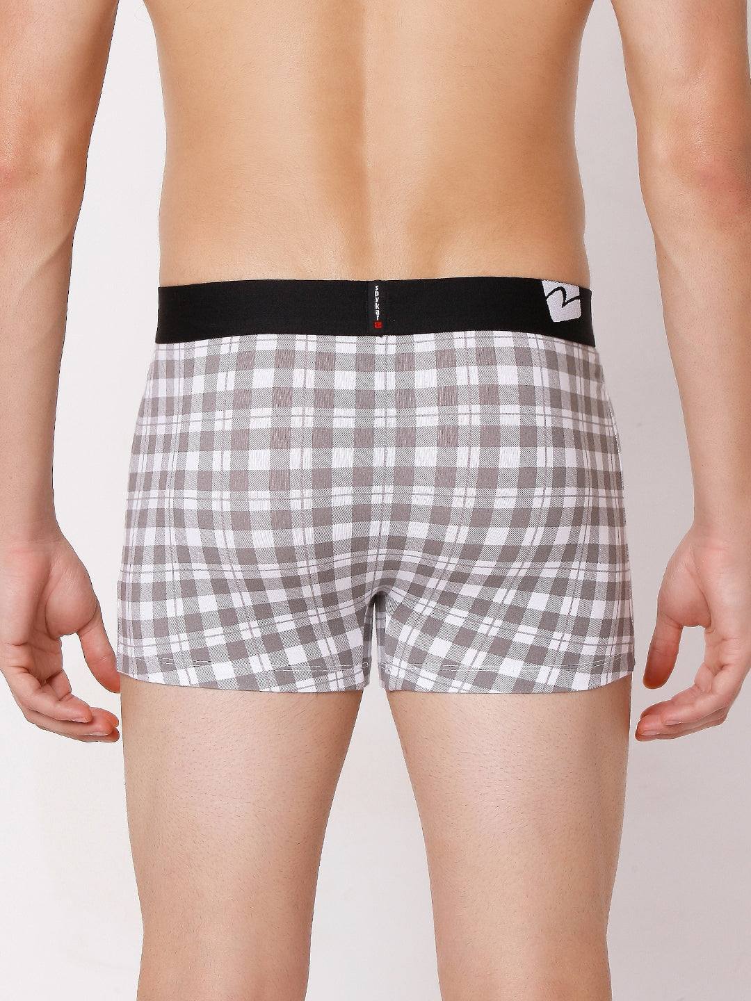 Men Premium Cotton Blend Trunk Pack of 2- UnderJeans by Spykar