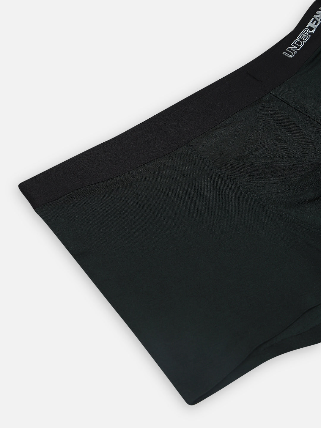 Underjeans by Spykar Men Super Premium Bonded Elastic Bottle Green Trunk