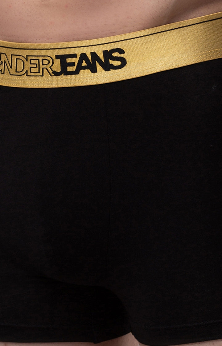 Men Premium Cotton Blend Trunk Pack of 2- UnderJeans by Spykar