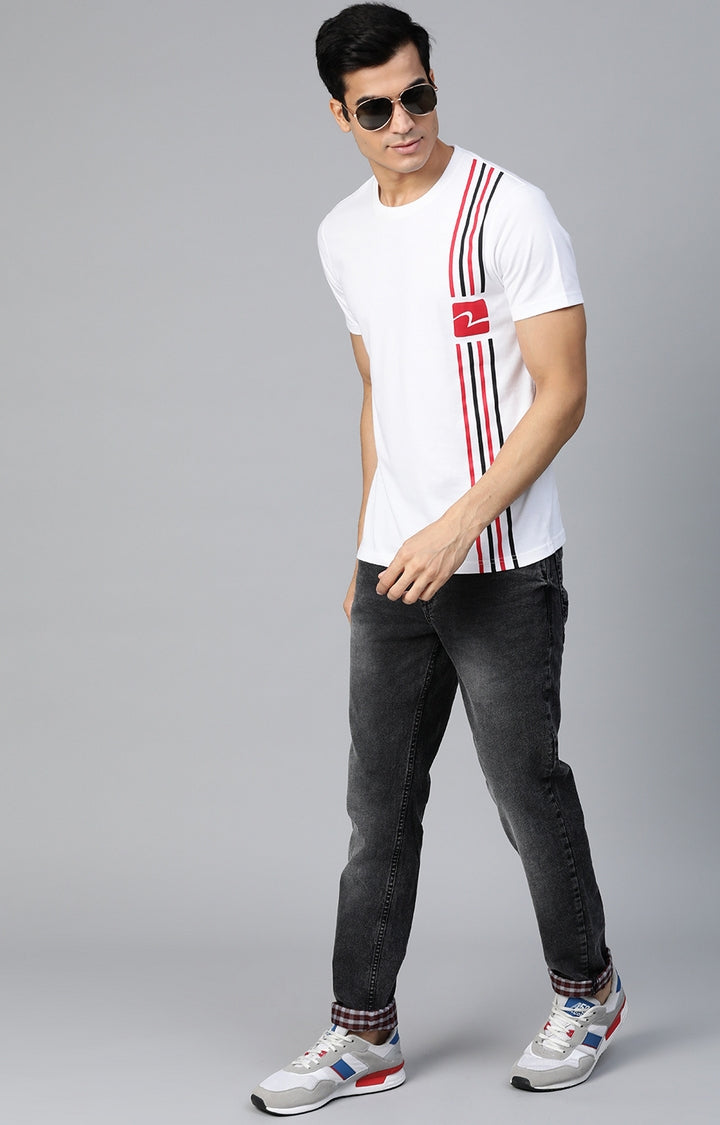 Men Premium Fashion T-Shirt - Underjeans by Spykar