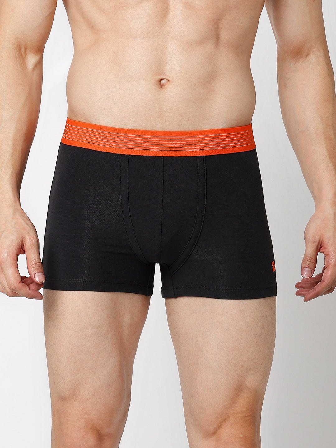 Men Premium Cotton Blend Trunk Pack of 2- UnderJeans by Spykar