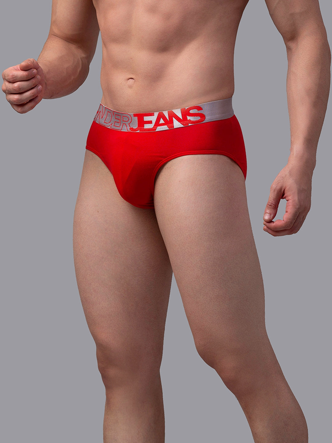 Men Premium Cotton Blend Brief (Pack of 2)- UnderJeans by Spykar