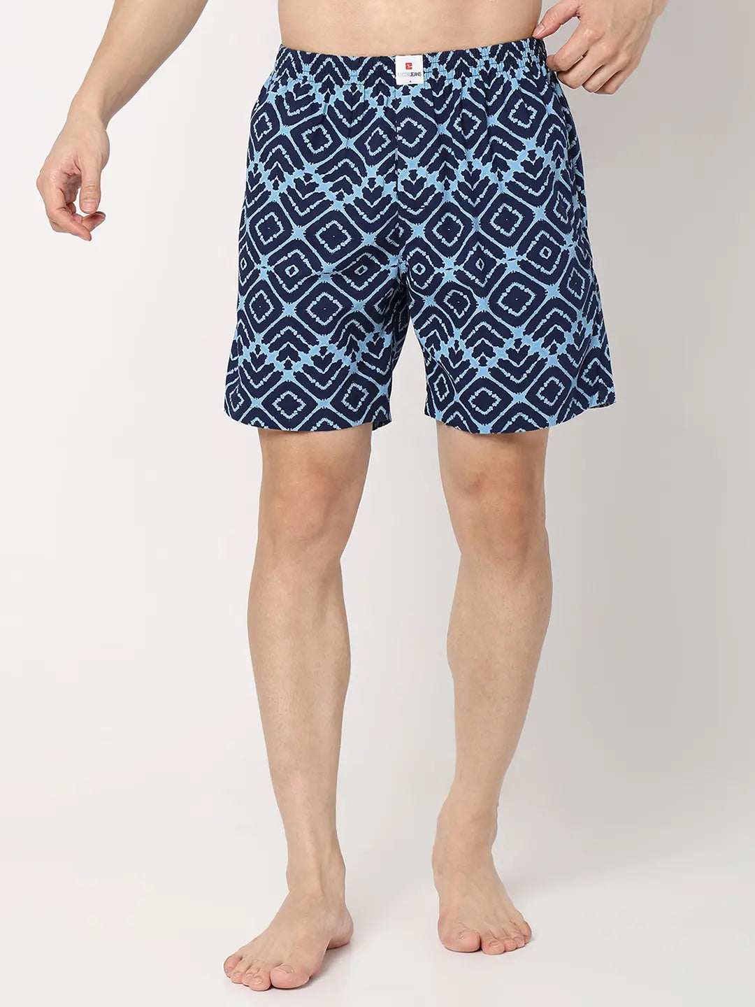 Mens boxer swim trunks sales