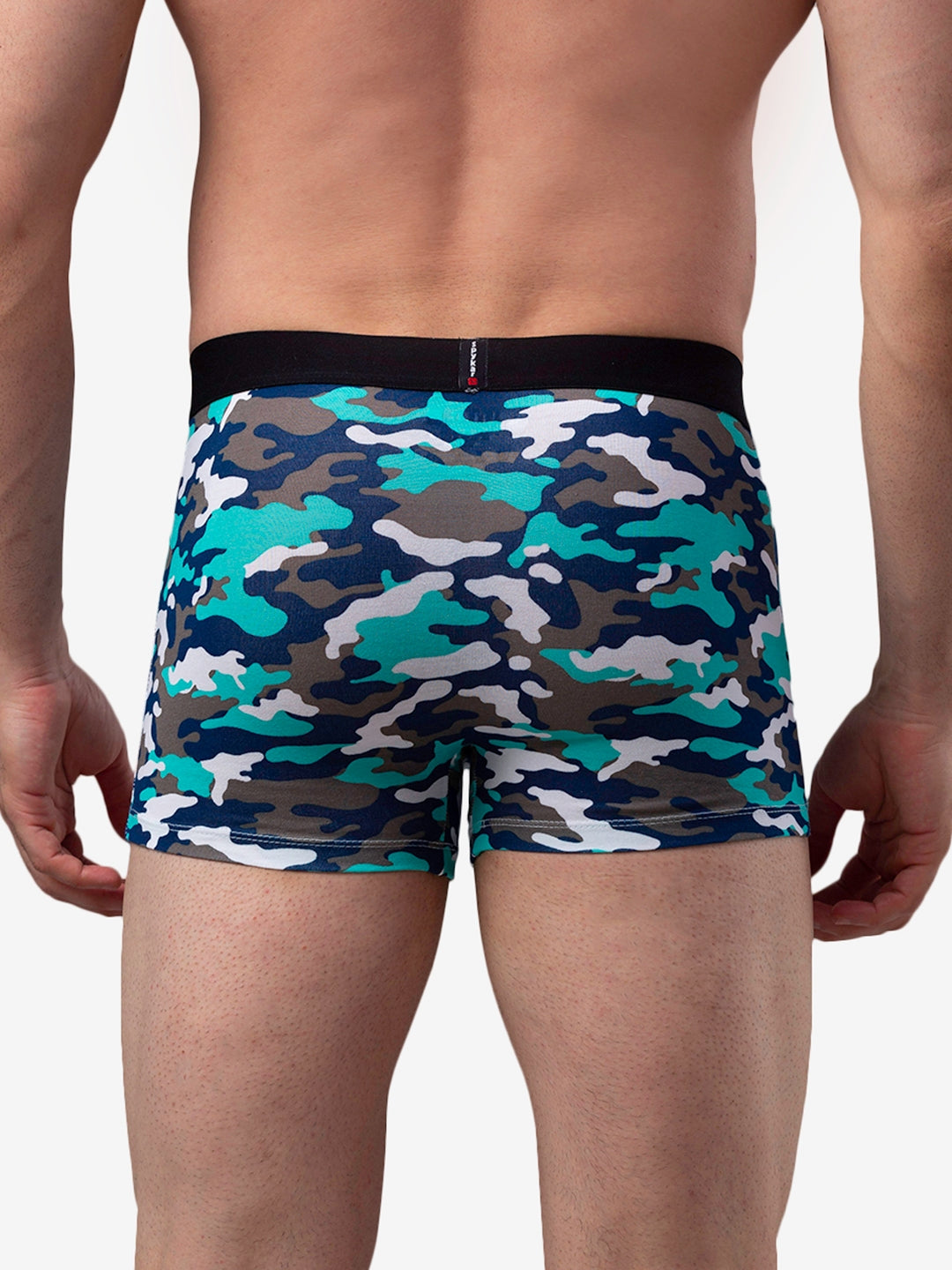 Men Premium Cotton Blend Trunk Pack of 2- UnderJeans by Spykar