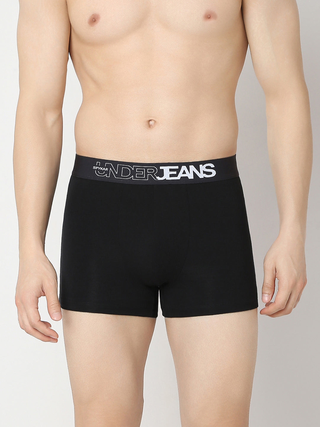 Underjeans By Spykar Men Yellow & Black Trunk