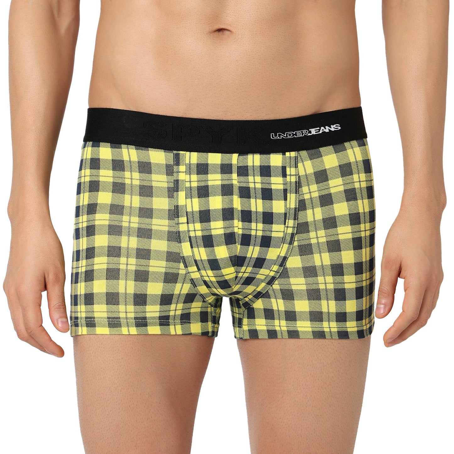 Underjeans Pack Of 3 Cotton Blend Mid-Rise Trunks