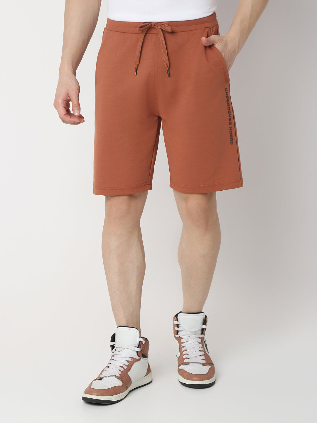 Underjeans By Spykar Men Premium Rust Short