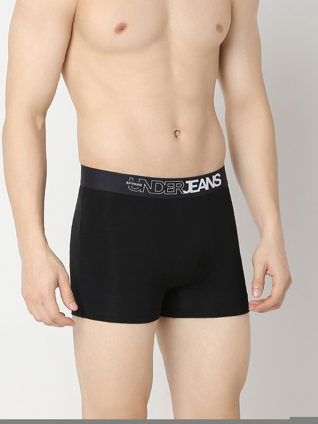 Underjeans By Spykar Men Yellow & Black Trunk