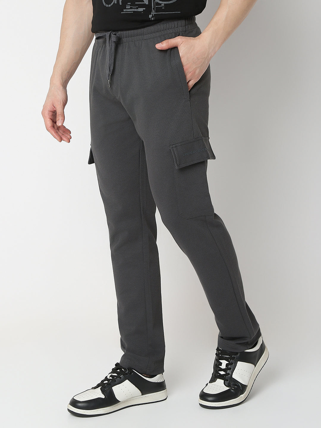 Underjeans By Spykar Men Premium Cargo Pant