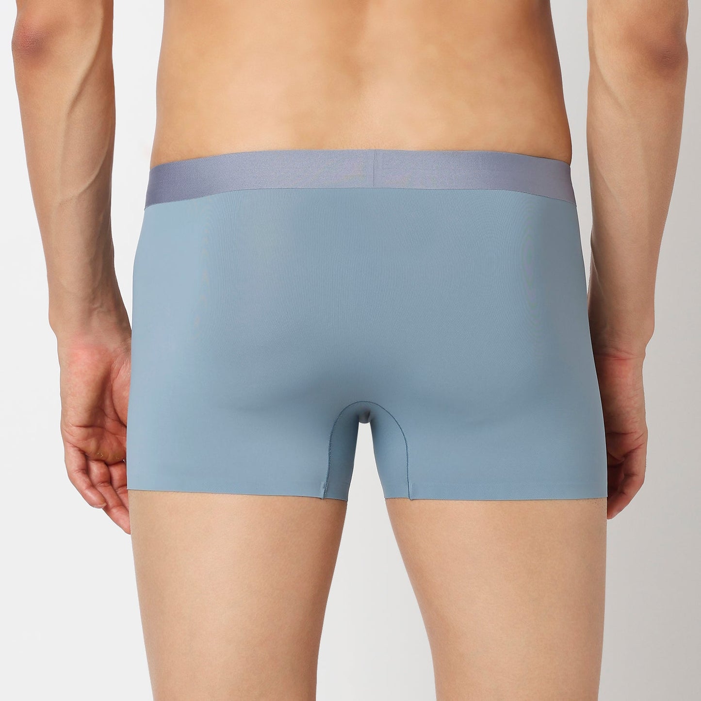 Underjeans Dusty Blue Nylon Blend Trunks